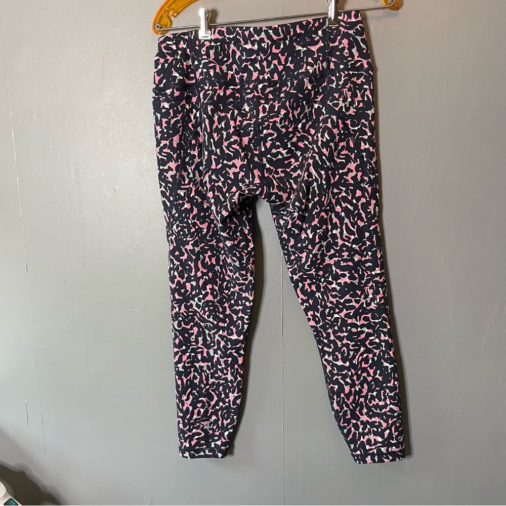 Sweaty Betty Women's Power 7/8 Sweat Wicking Workout Legging Cascade Blue Sz12 View 5
